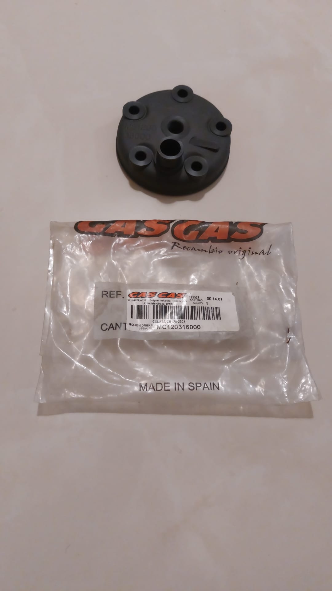 Recambio MC120316000 Gas Gas